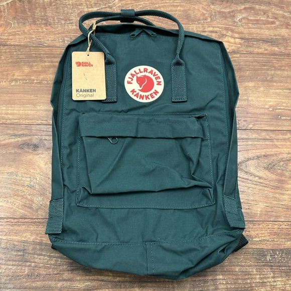 Fjallraven Kanken Mini Backpack in 667 Arctic Green NEW WITH TAGS 23510 - Picture 1 of 7